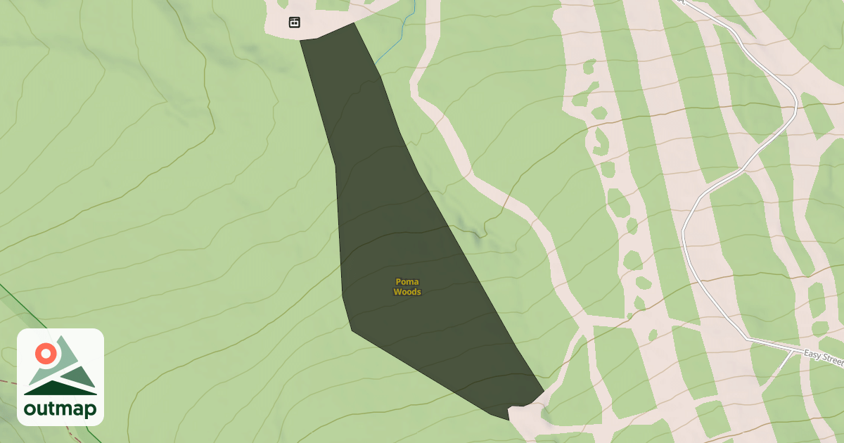 Map of Poma Woods