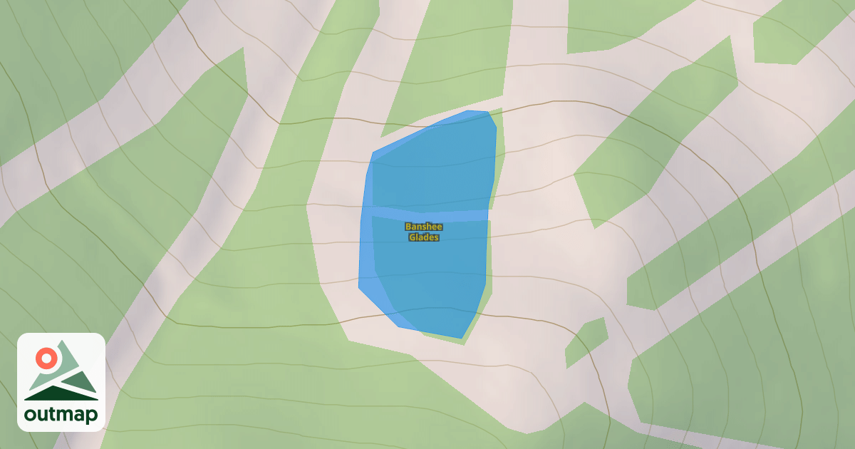 Map of Banshee Glades