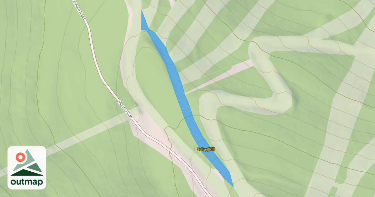 Map of Schuylkill