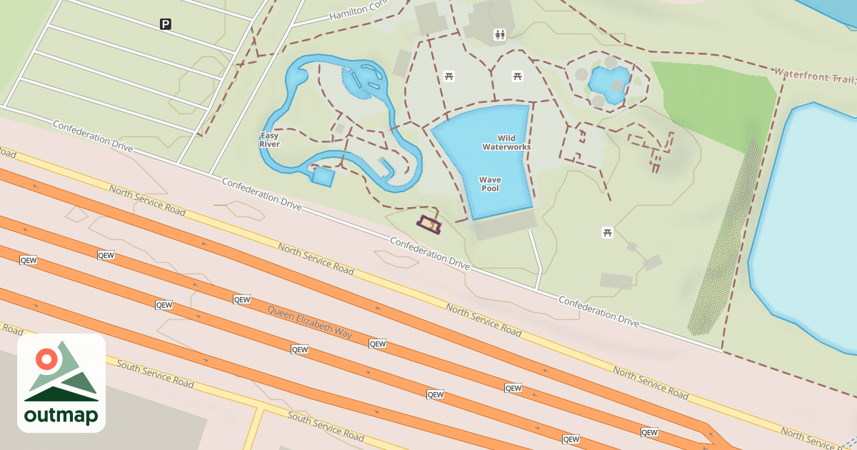Map of Climbing Wall