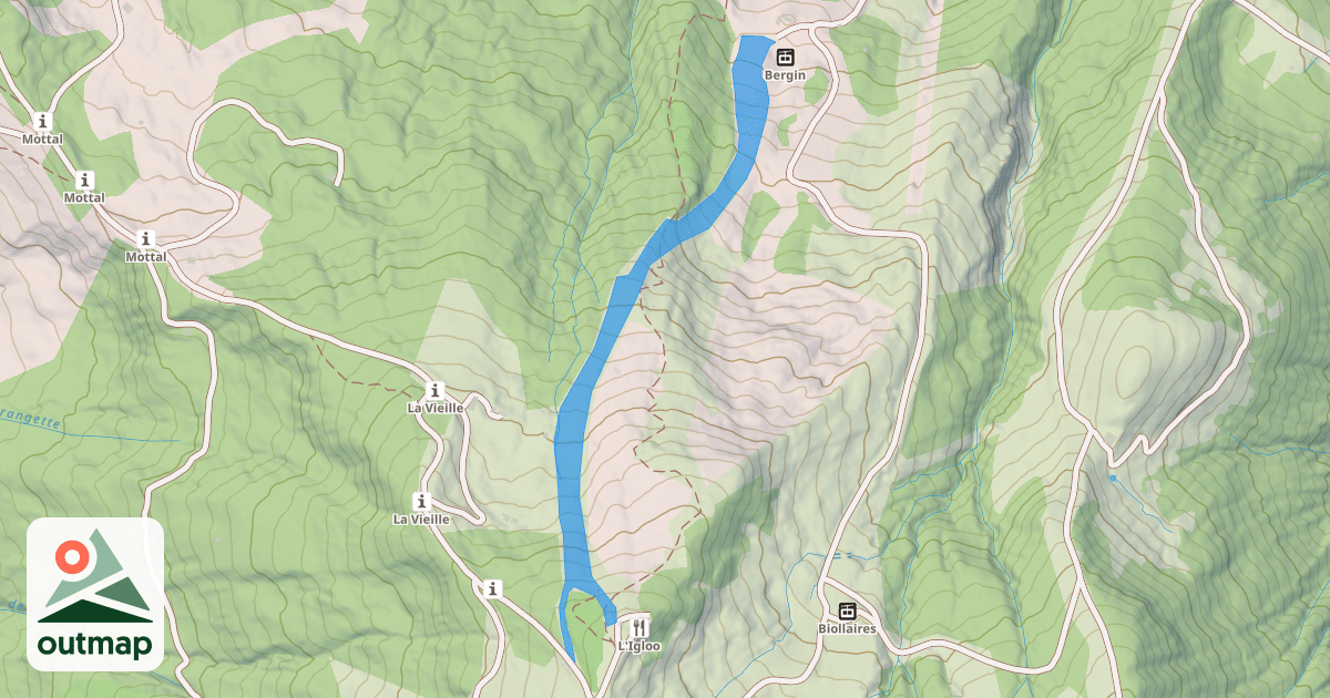 Map of Bergin