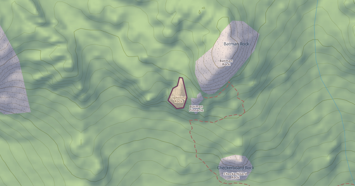 Map preview of Lightning Rock