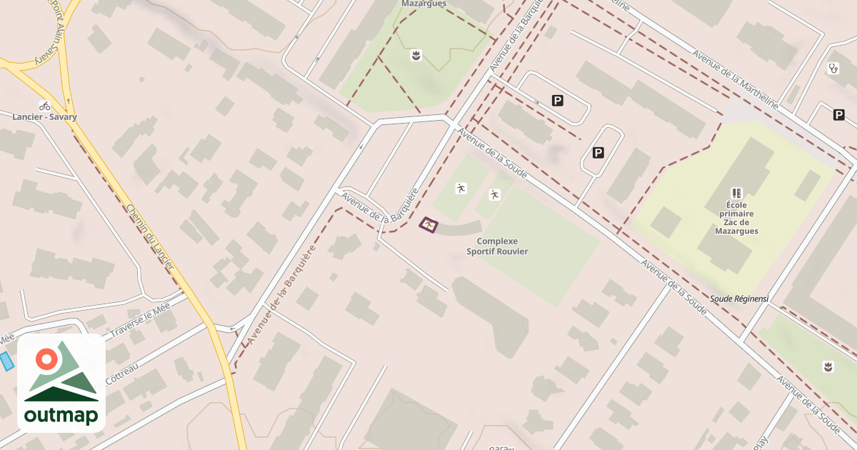 Map of Climbing Gym