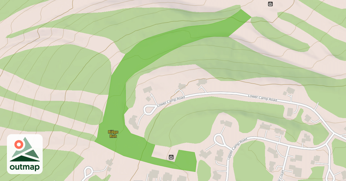 Map of Ridge Run