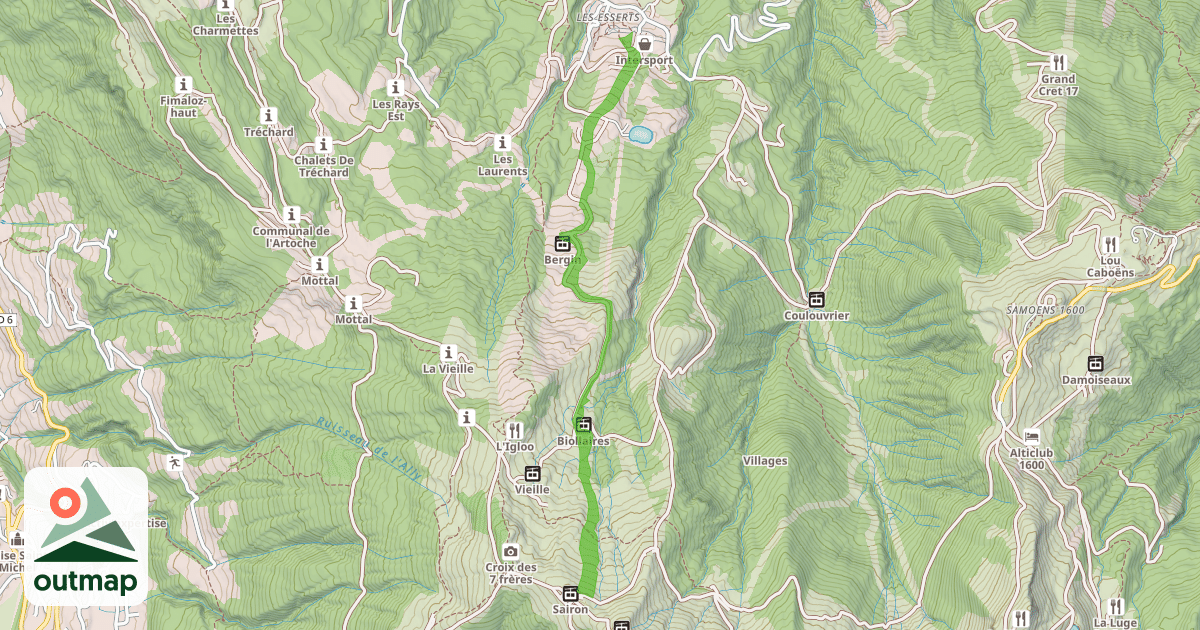 Map of Sairon