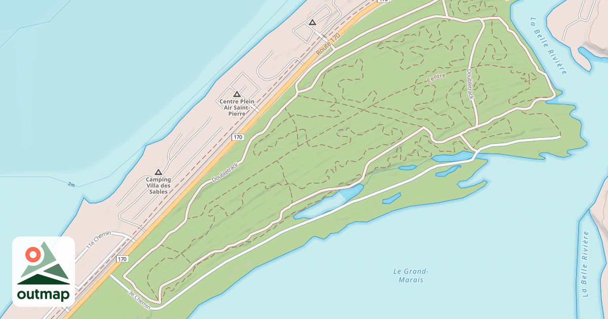 Map of Doubletrack