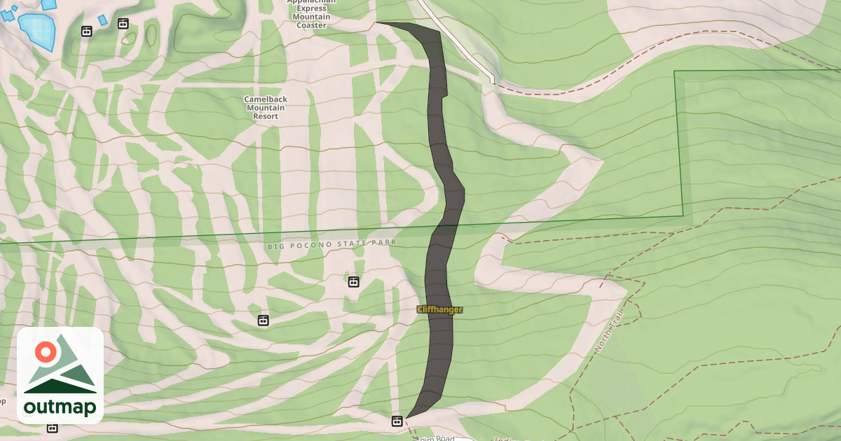 Map of Cliffhanger