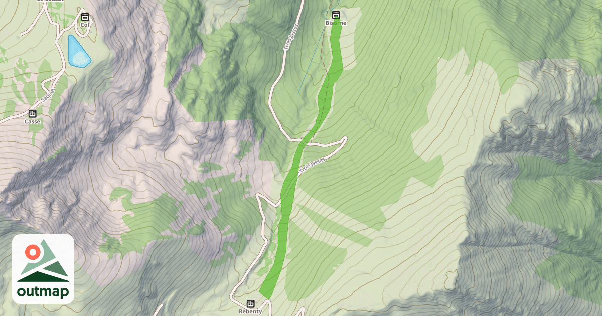 Map of Savis