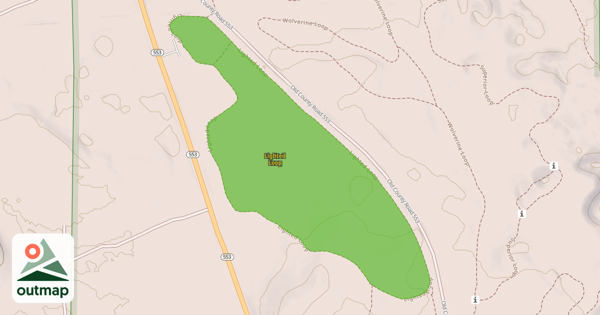Map of Lighted Loop