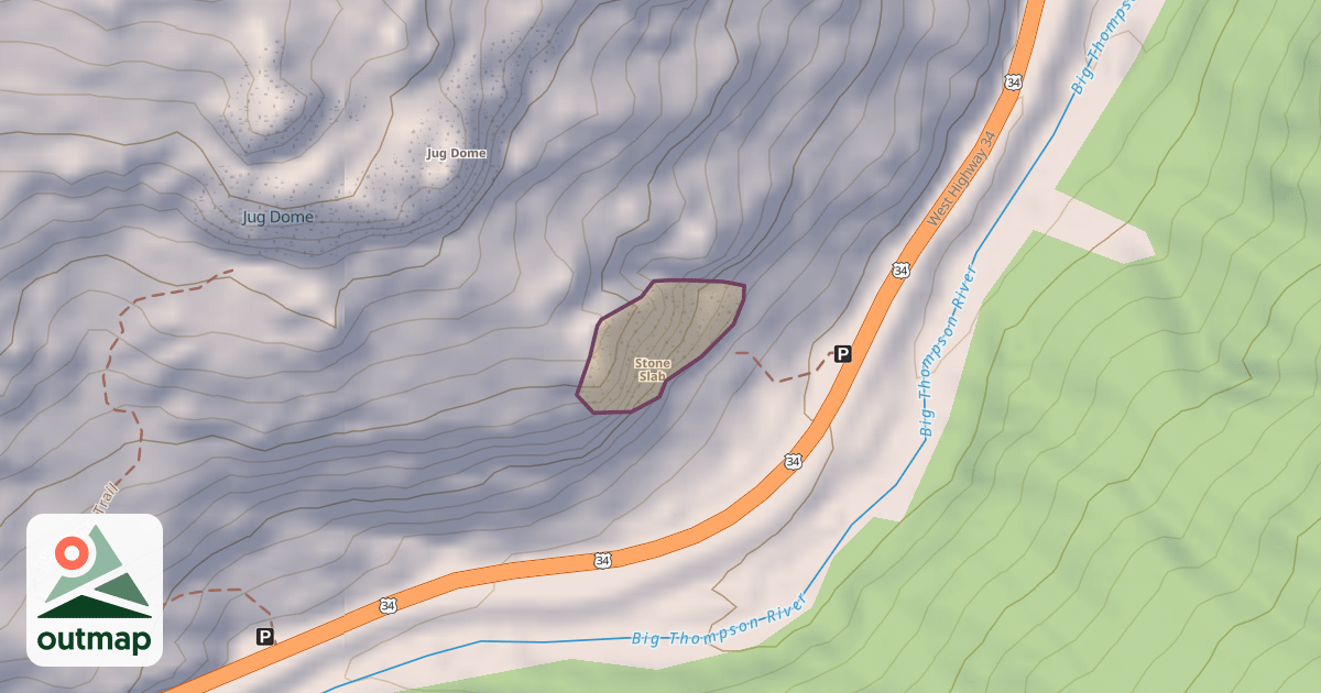 Map of Stone Slab