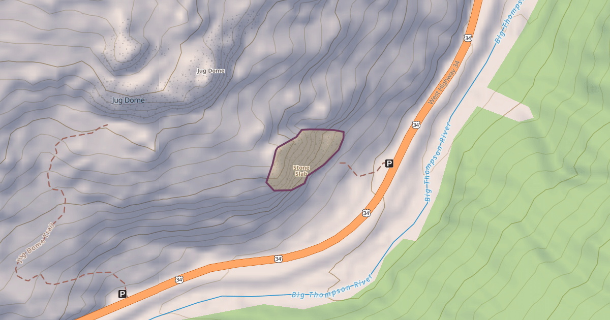 Map preview of Stone Slab