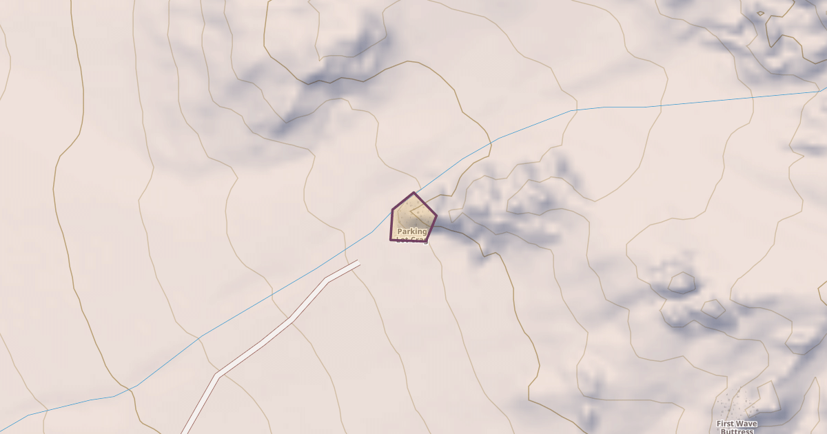 Map preview of Parking Lot Crag