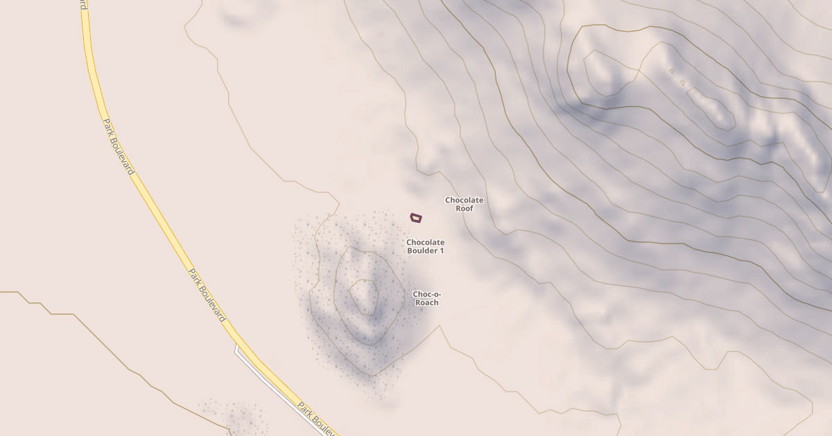 Map preview of Chocolate Boulder 3