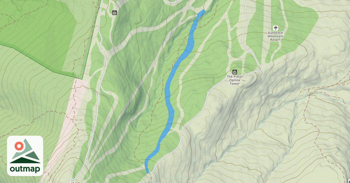 Map of Middle Recoil