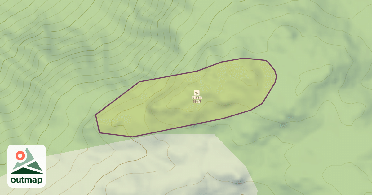 Map of Black Bluff