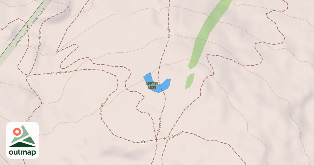 Map of Peter's Pike