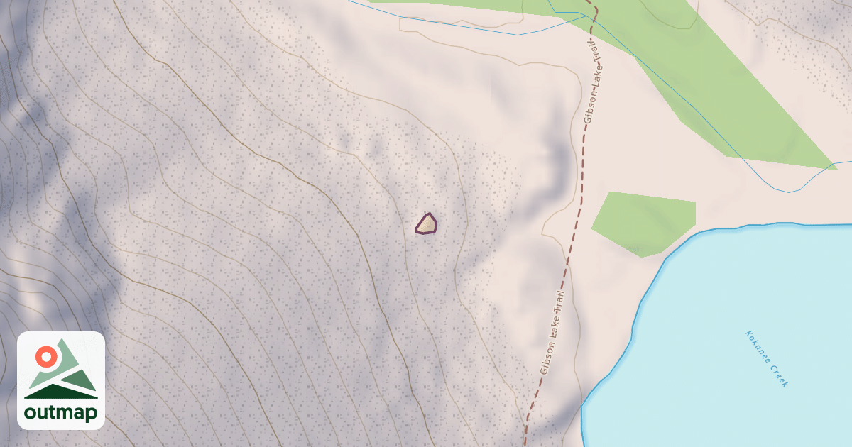 Map of Meadow Boulder