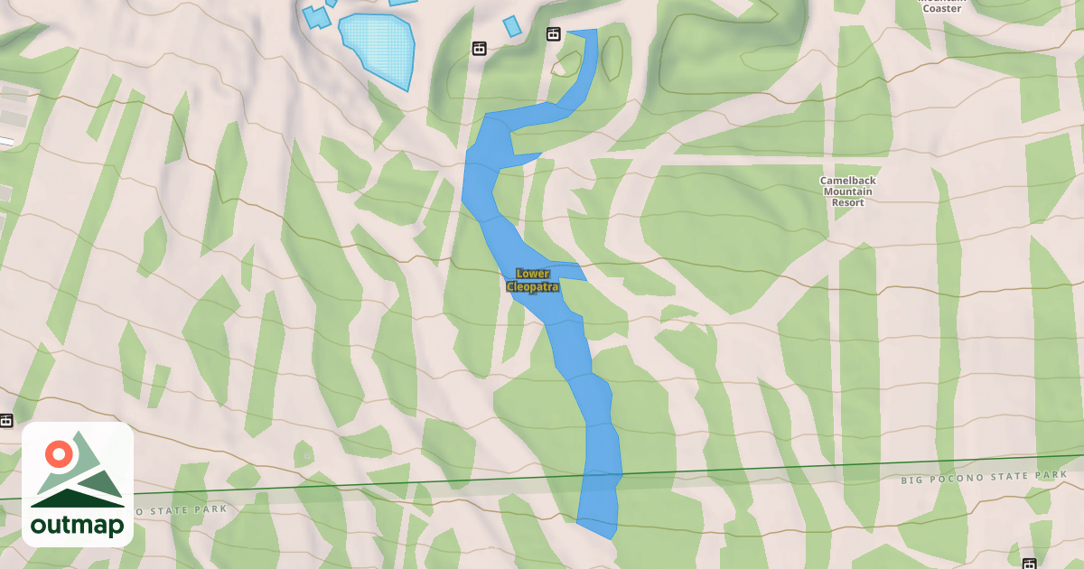 Map of Lower Cleopatra