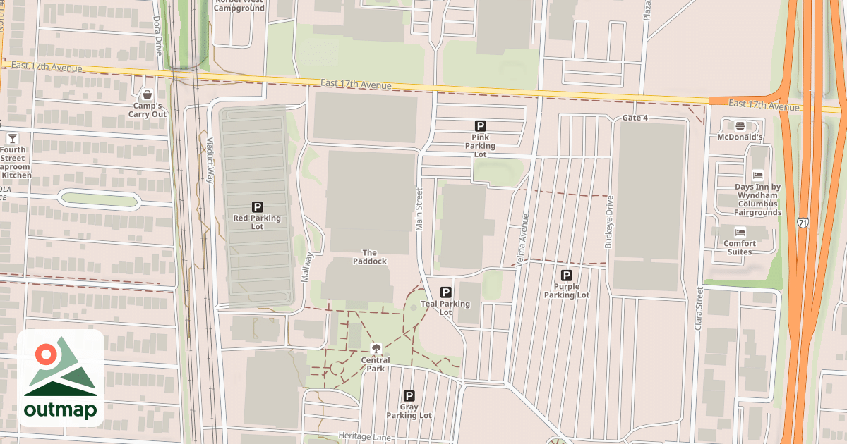 Map of Sky Glider