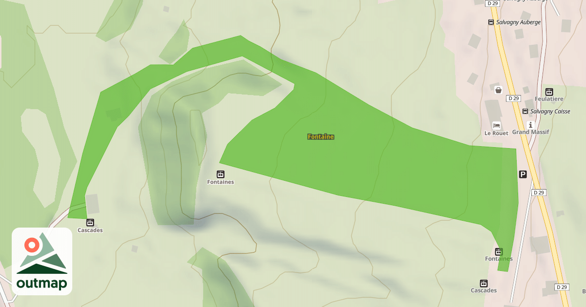 Map of Fontaine