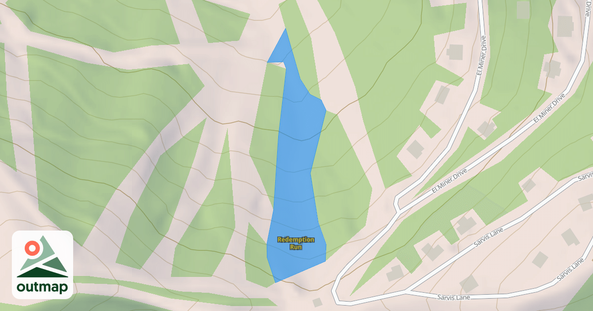 Map of Redemption Run