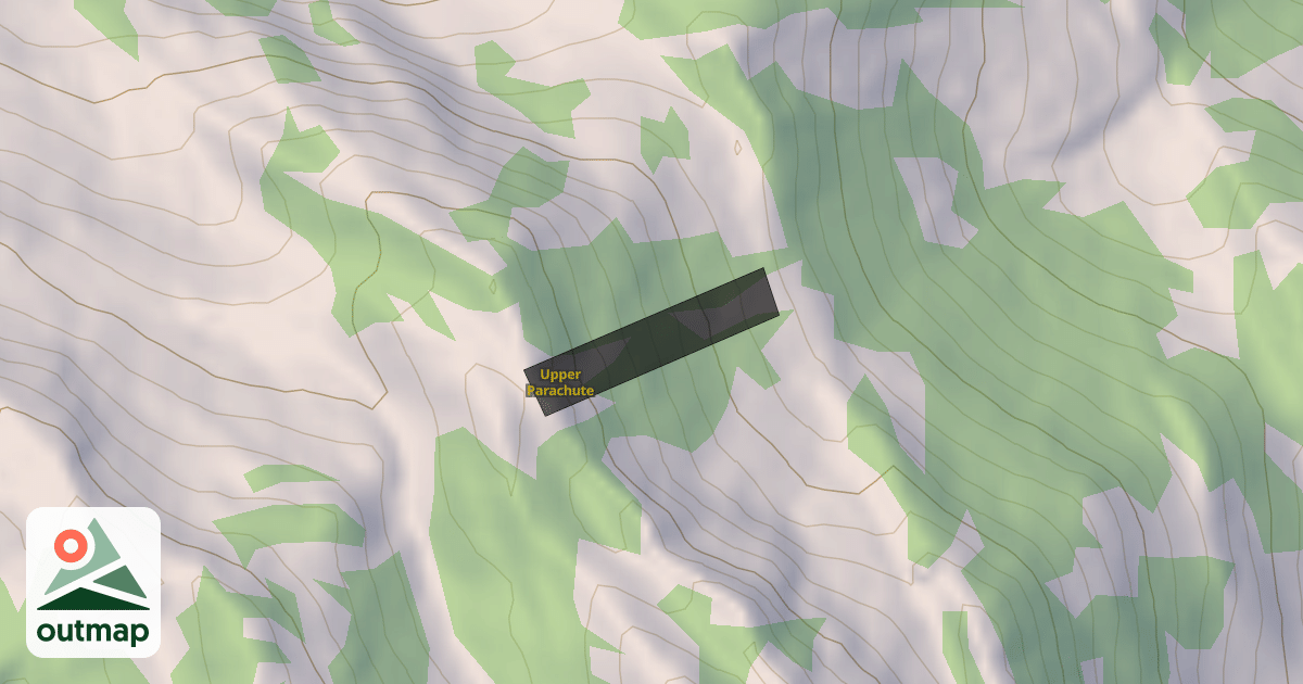 Map of Upper Parachute
