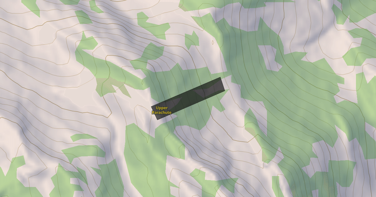 Map preview of Upper Parachute