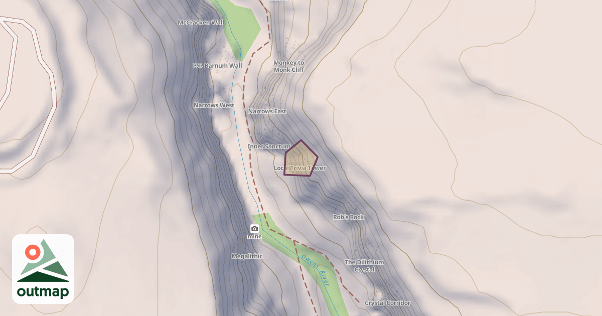 Map of Local Trivia Tower
