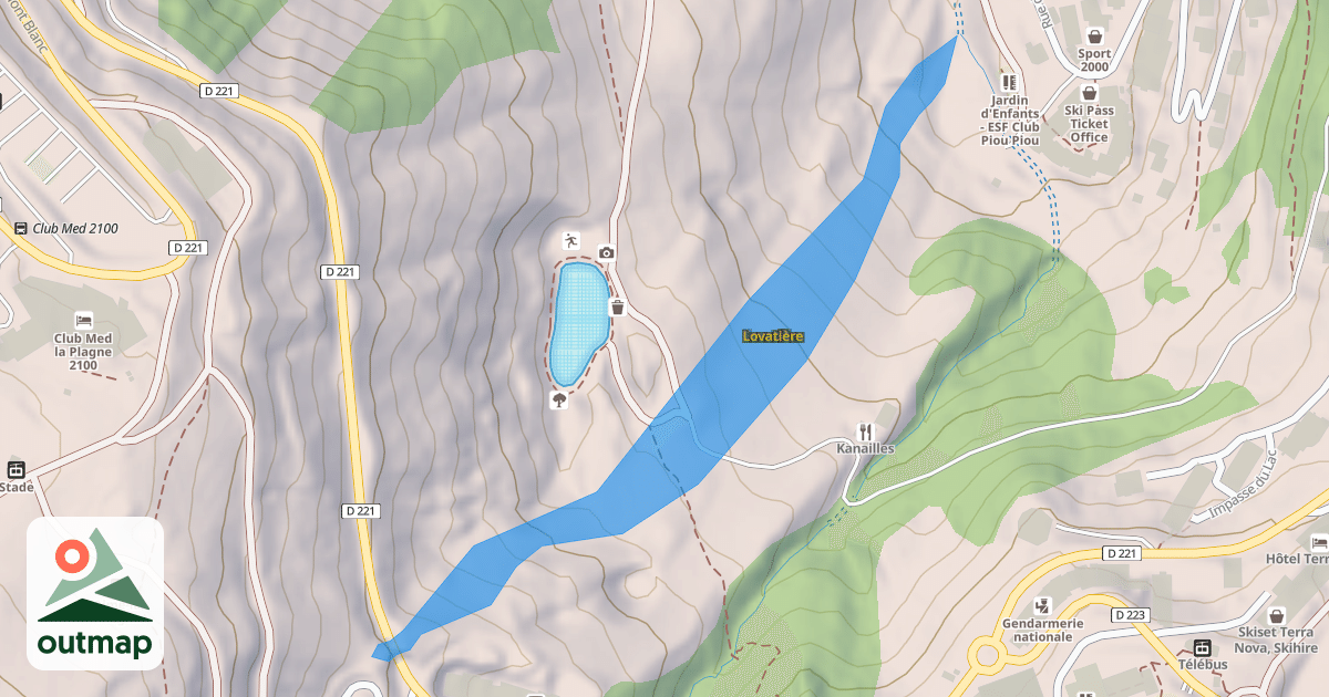 Map of Lovatière