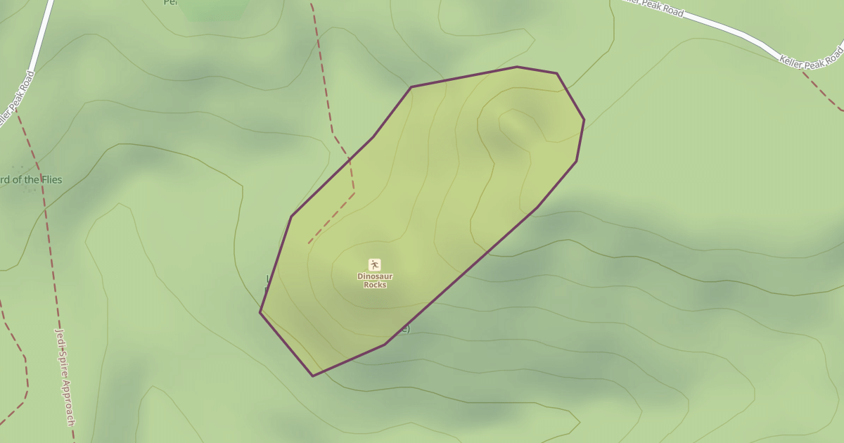Map preview of Dinosaur Rocks