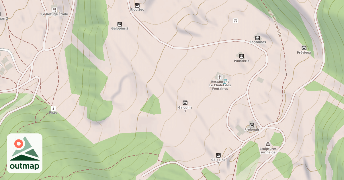 Map of Espace initiation