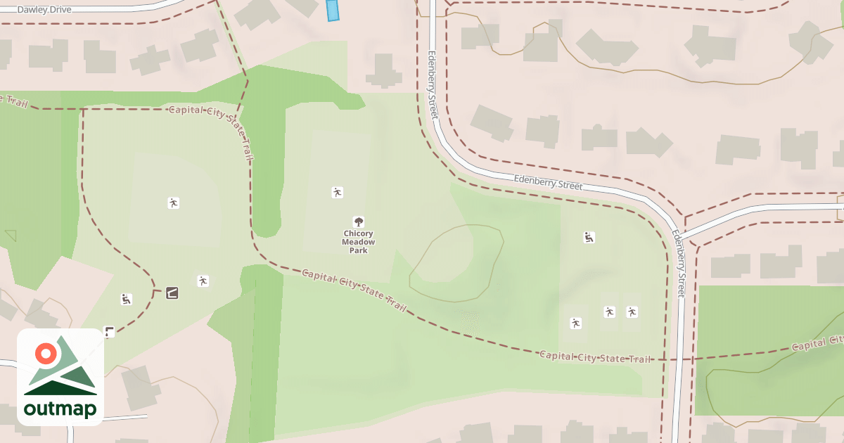 Map of Sledding Hill