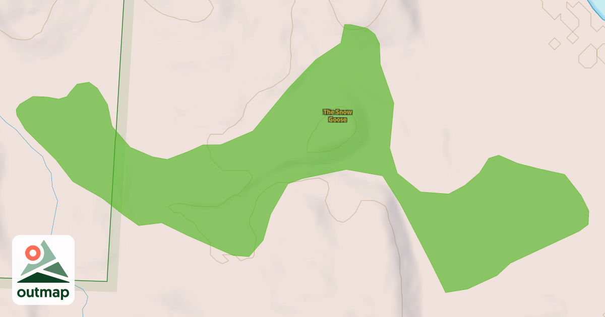Map of The Snow Goose