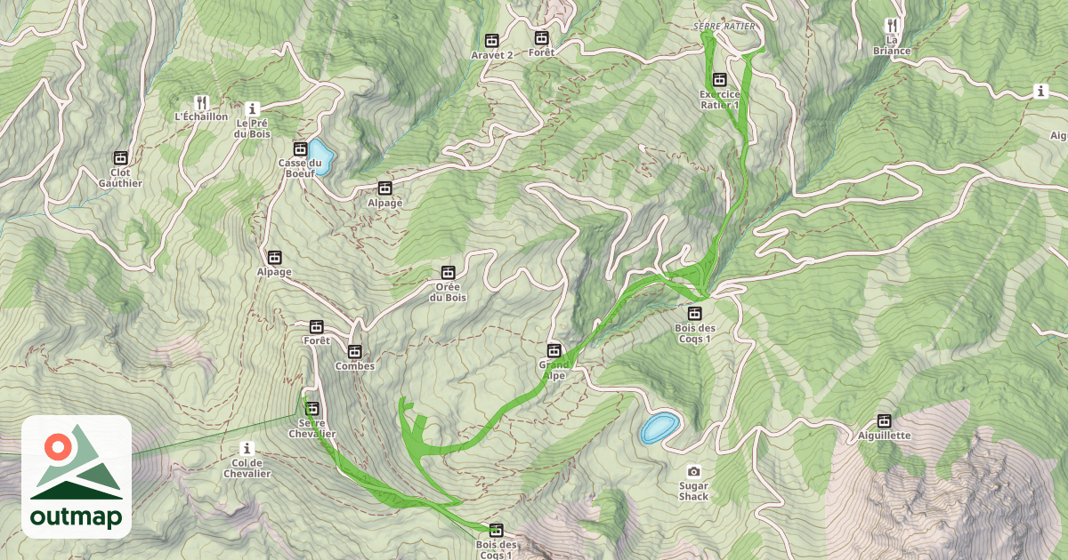 Map of Vallons