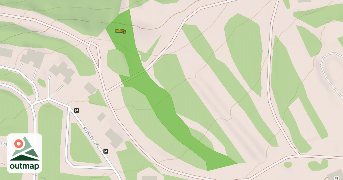 Map of Baldy