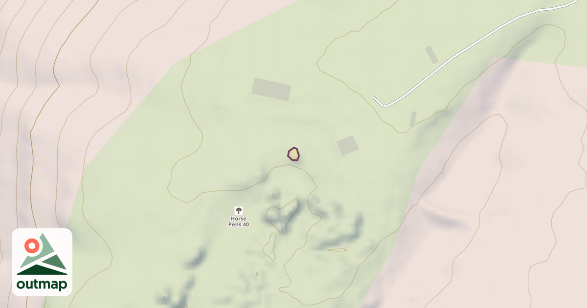 Map of Climbing Boulder