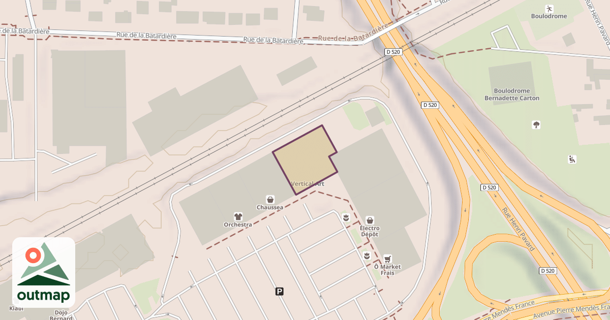 Map of Vertical Art