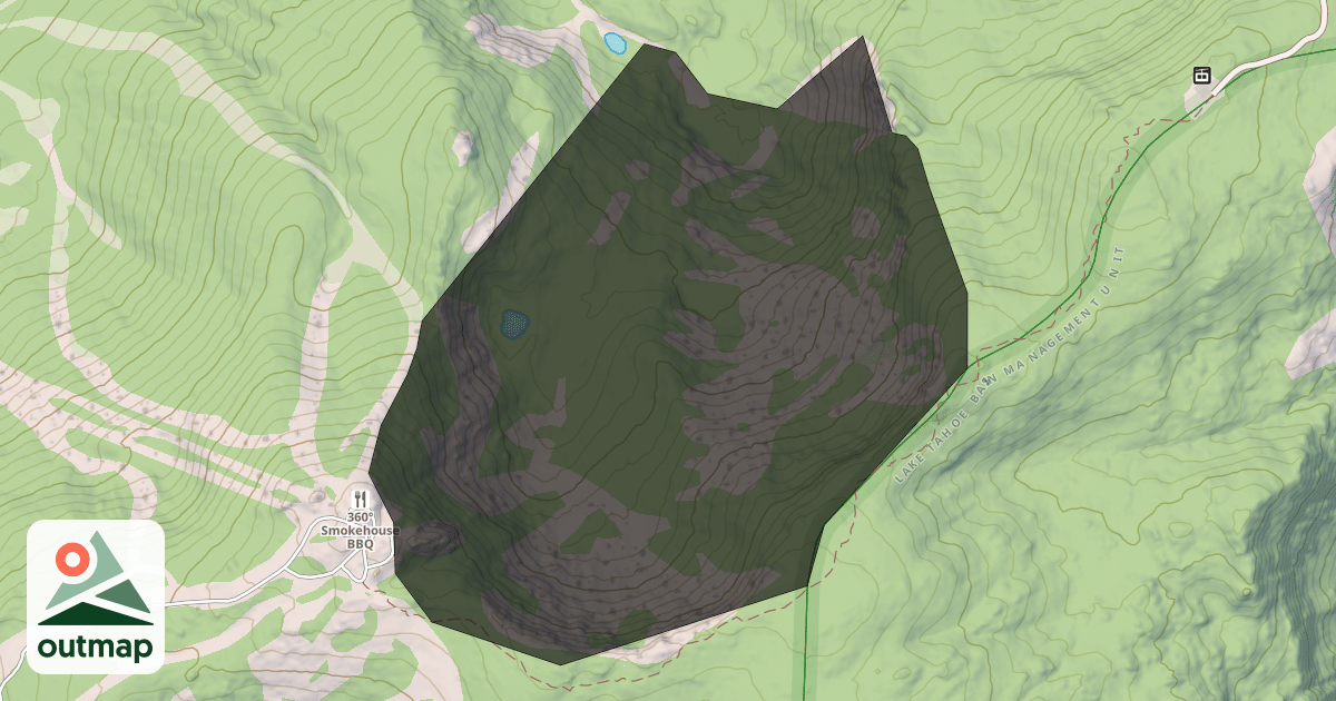Map of Huckleberry Gates