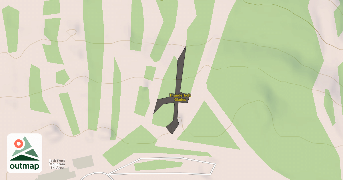 Map of Thunderbolt Glades