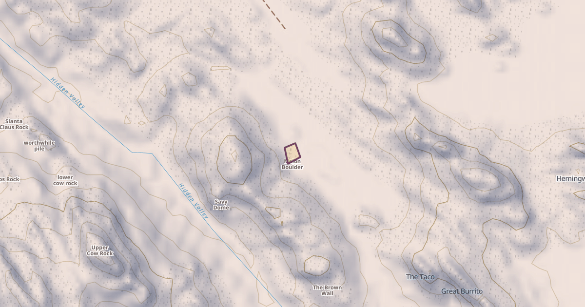 Map preview of Melon Boulder