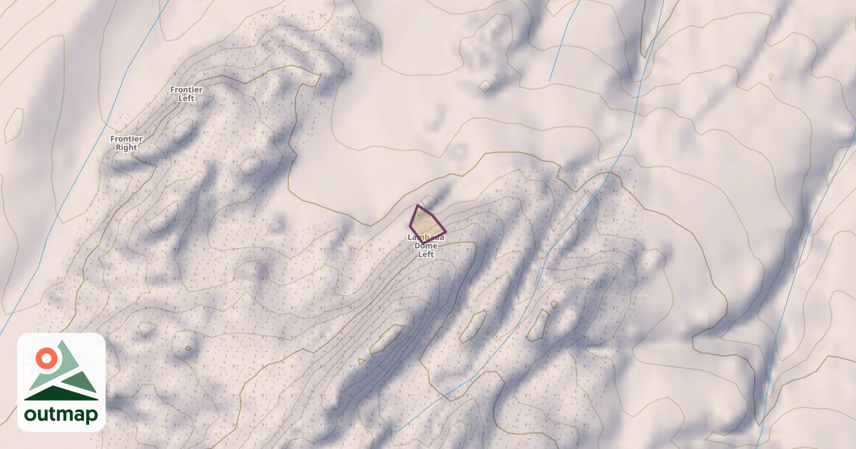 Map of Lambada Dome Left