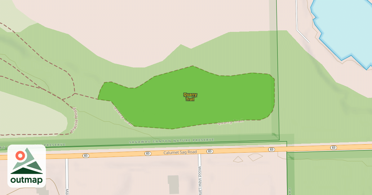 Map of Quarry Trail