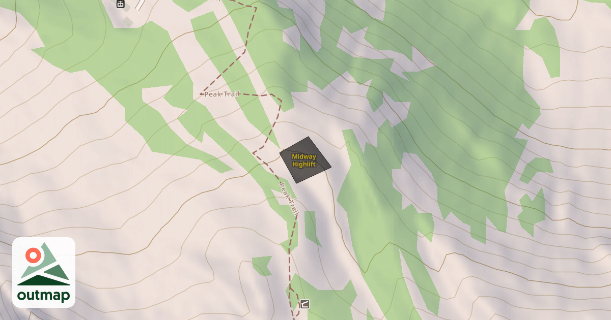 Map of Midway Highlift