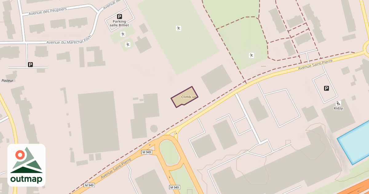 Map of Climb up