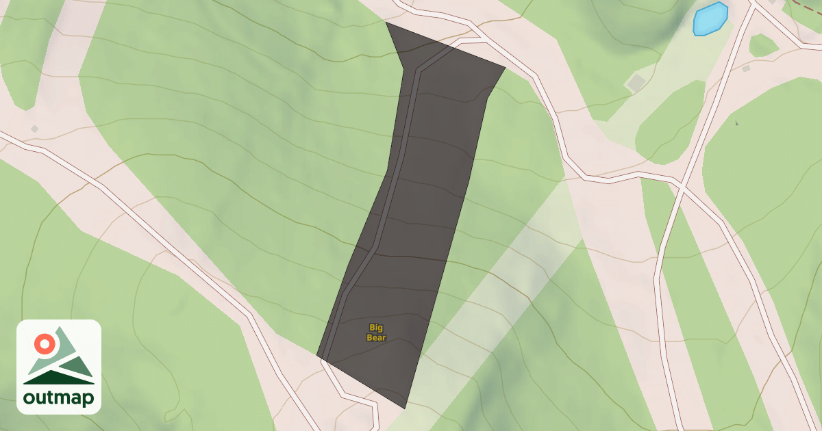 Map of Big Bear