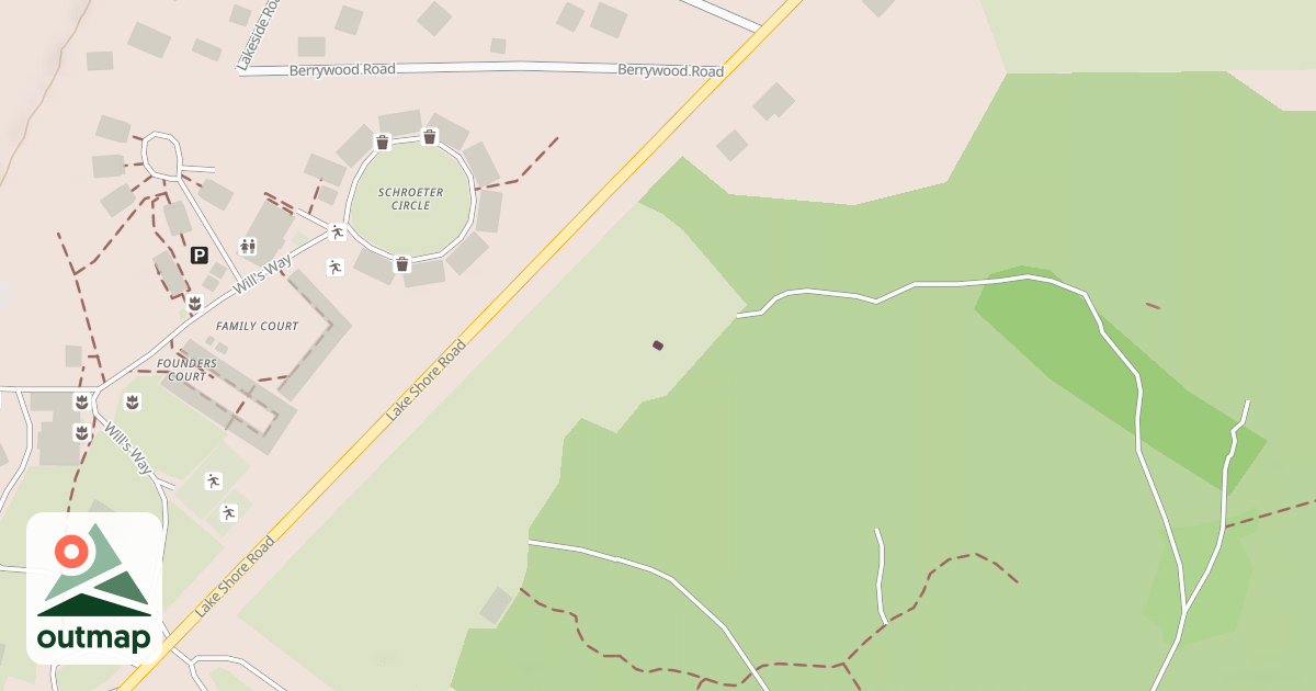 Map of Climbing Wall