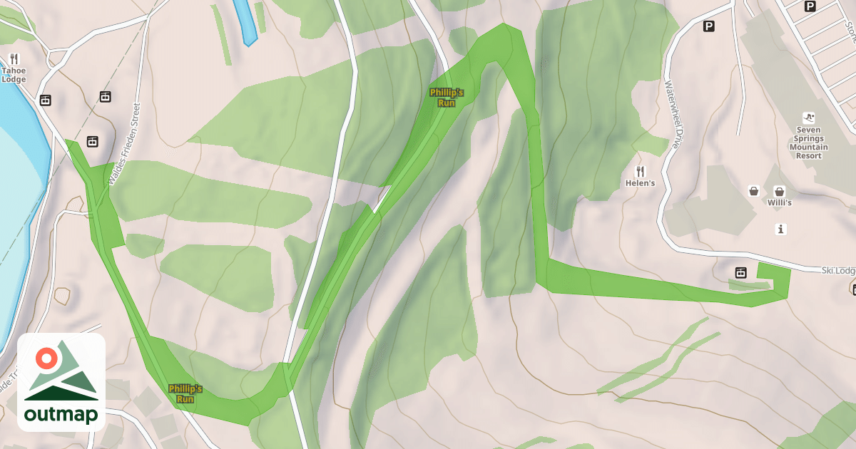 Map of Phillip's Run