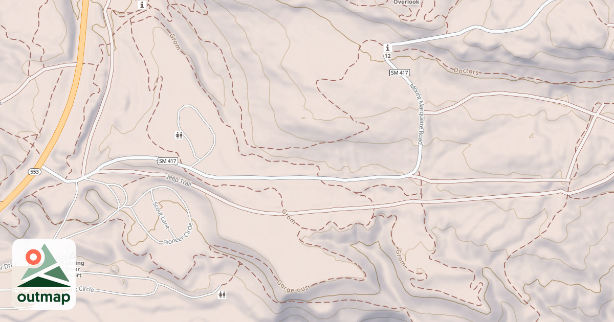 Map of Grom