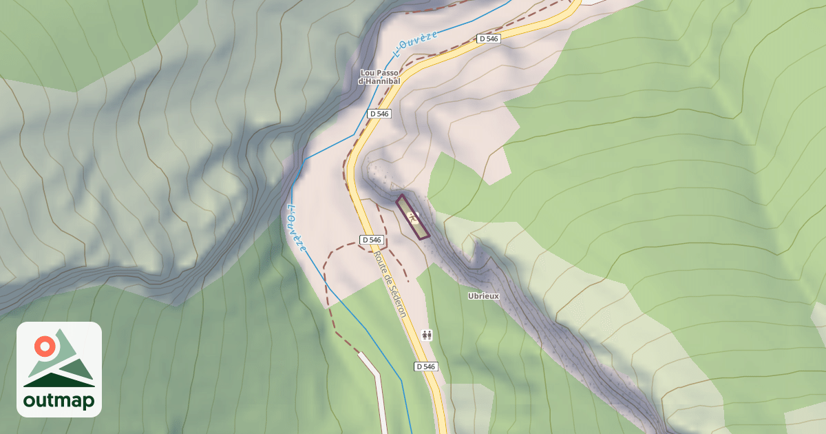 Map of Climbing Site
