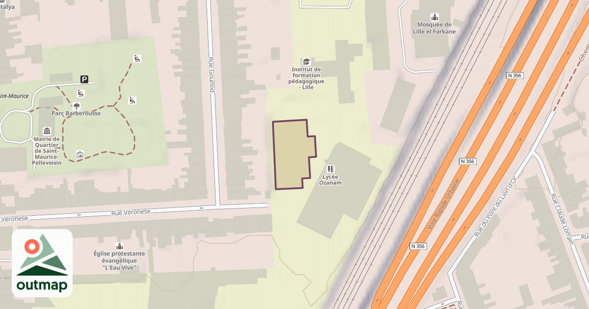 Map of Climbing Gym